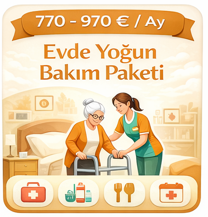 Evde Yoğun Bakım Paketi (Kapsamlı Evde Bakım)