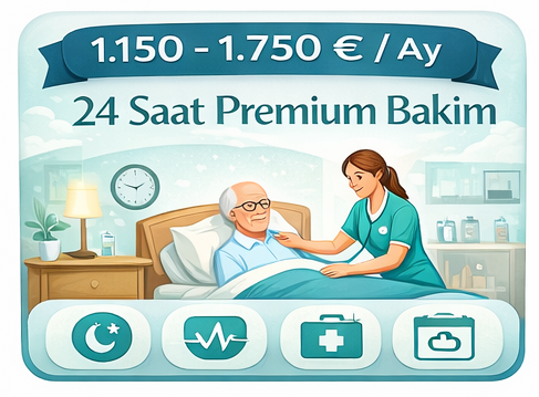 24 Saat Premium Bakım Paketi (Tam Zamanlı Bakım)